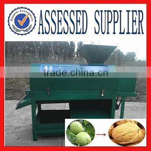 Industrial Green Walnut Cleaning Machine/New Green Walnut Peeling Machine/ Green Walnut Cracker thumbnail-1