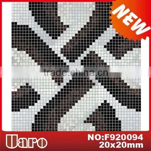 Chinese Knot Mosaic Pettern/Glass Mosaic Mural thumbnail-1