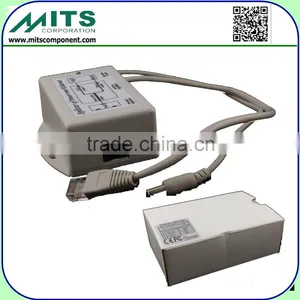 12W/12V, 2.1 / 5.5mm PoE Splitter thumbnail-3