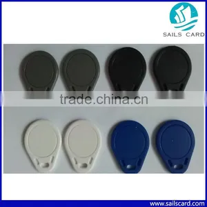 F08 / TK4100 Plastics Waterproof RFID Key Tag for Security Access thumbnail-2