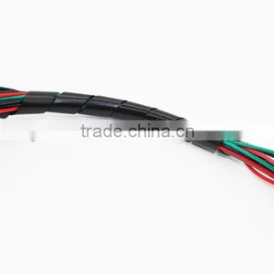 2016 Black Diameter 6mm 33Ft.(10M) Spiral Cable Wire Wrap Tube PC Manage Cord thumbnail-3