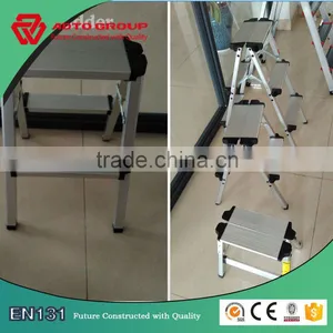 Aluminum Folding Extension Ladder A Type Ladder thumbnail-4