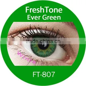 FreshTone Impression Ever Green Wholesale Korean Cosmetics Contact Lens Cheap Color Contacts thumbnail-1