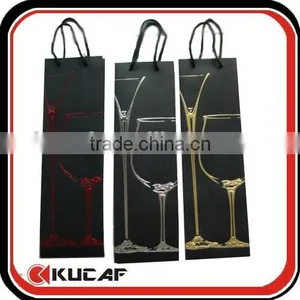 Christmas Wine Gift Paper Bags thumbnail-1