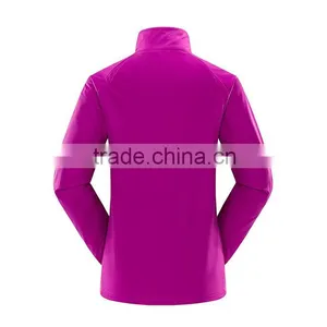 2015 Womens Waterproof Windproof Breathable Outdoor Fleece Cheap Softshell Jacket thumbnail-2