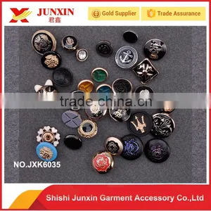 Cheap Wholesale Metal Button Shank Button for Coats thumbnail-1
