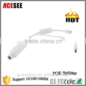 Factory Supply 15.4W POE Splitter, POE Splitters 10/100/1000M POE Support 12V Volatage thumbnail-1