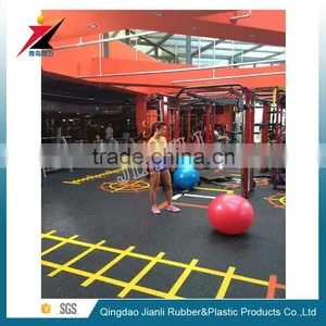 Crossfit Workout Gym Rubber Flooring Manufacturer thumbnail-3
