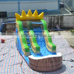 SUNJOY Funny Dolphin Inflatable House Bounce Kids Water Slide thumbnail-6
