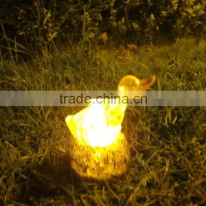 Little Duck Animal Figurines Solar Sensor Lights thumbnail-1
