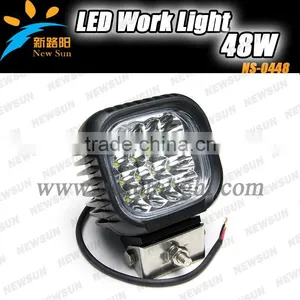 Flood Or Spot Beam 48w Auto Led Working Light Multifunctional Led Work Light For Tractor Forklift Off-road ATV Excavator thumbnail-1