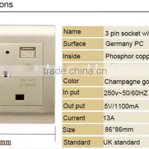 New Arrival USB Power Socket With Free Sample thumbnail-2