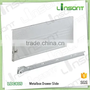 China Supplier Painting Metal Box Conceal Roller Slides Cabinet Fittings Drawer Slides thumbnail-1