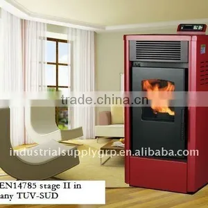 With CE,2015 EN14785 Stage 2 Test in Germany TUV-SUD,morden Cheap Wood Pellet Stove PS-50 thumbnail-1