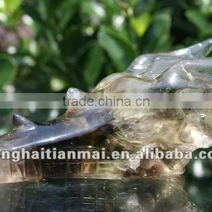 Wholesale Unique Yellow Crystal Dragon Head
ature Citrine Dragon Head thumbnail-1