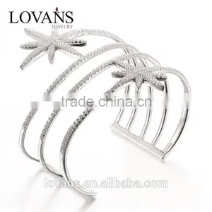 925 Silver Jamaica Bangle Bracelets FB054A thumbnail-1