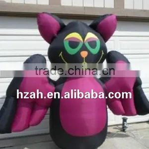 Giant Inflatable Vampire Bat for Halloween Decoration thumbnail-1