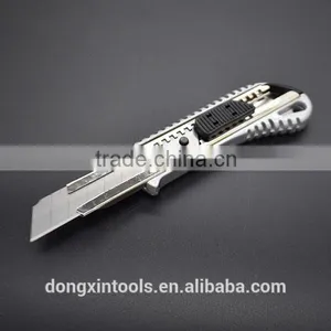 Low Price High Quality Aluminum Alloy Handle Utility Knife thumbnail-5