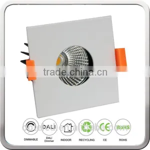 Recessed Ceiling LED Down Light Square LED Downlight Adjustable Retrofit 9W 12W thumbnail-2