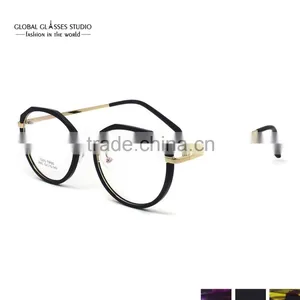 New Arrival Men Vintage Round Metal Frame Eyeglasses Women Fashion Spectacles Prescription Glasses thumbnail-2