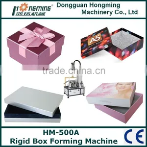 HM-500A Automatic Paper Rigid Box Forming Machine thumbnail-2