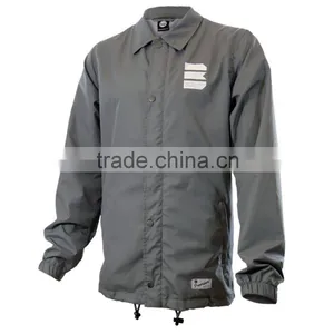 New Customized Coach Jacket Men's,New Design Football Team Coach Jacket,Coach Jacket Skate Zoom dc Skate Coach Jacket thumbnail-4