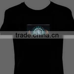 Sound Activated Flashing EL T-shirt thumbnail-2