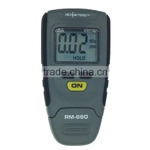 RM660 Paint Coating Thickness Gauge Digital Meter Instrument Tester 0-1.25mm Iron Aluminum Base Metal Car Automotive Measure thumbnail-4