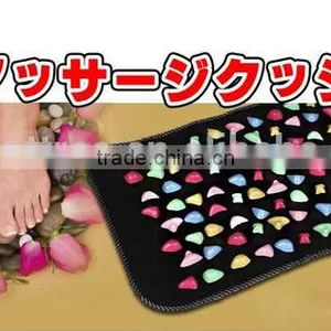 Chinese Reflexology Foot Massage Walk Stone Mat Pad Road Leg Massager Acupressure Health Care thumbnail-6