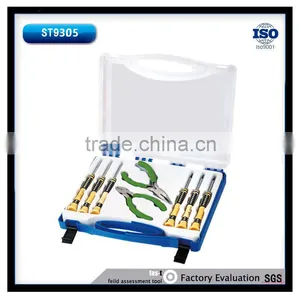 Transparent Box Tool Set With 9pcs thumbnail-1