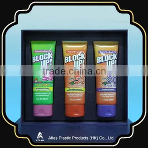 Sunscreen Cream Plastic Cosmetics Tube With Elegant Packaging thumbnail-1