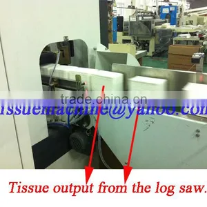 Servo Control 130 Cut Per Minute Automatic High Speed Facial Log Saw thumbnail-5