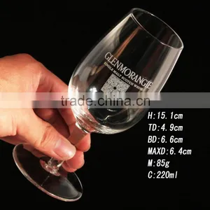 Mouth Blow Wine Glass Manufacturer Hand Printing Glass Wine Cup thumbnail-1