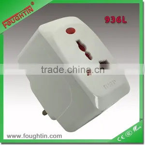 13A Multi Socket Adaptor With Light World Travel Adaptor Socket thumbnail-2
