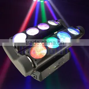 Factory Sale Spider 8*10W 4in1 Led Beam Moving Head Light thumbnail-1