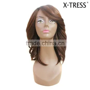 Synthetic Blend Best Seller Good Quality High Tempreture Fibre Heat Resistance Hair Wig 2016 thumbnail-1