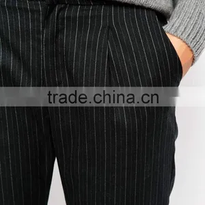 2015 Trendy Fashion Casual Women Stripe Suit Pants thumbnail-2