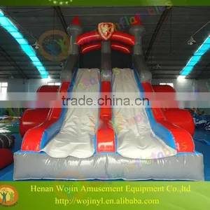 Custom Inflatable Double Lane Slip Slide thumbnail-1
