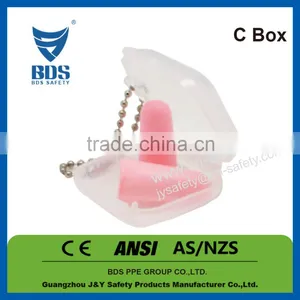 Earplug in Small Square Transparence Box C thumbnail-1