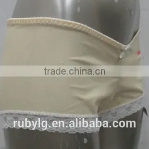 Guangzhou Ruby Factory Sexy Yellow Mature Women Japan Boxer Lingerie thumbnail-2