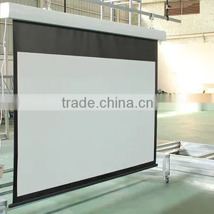 Factory Price Oem Electric Rool up Projection Screen,300"(16:9)motorized Projection Screen thumbnail-3