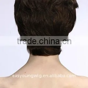 Natural Short Hair Wigs , Cheap Synthetic Wigs for Black Women thumbnail-3