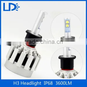Motorcycle Led Headlight 12V 24V H3 LED Head Lamp thumbnail-1
