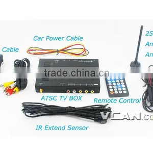 ATSC-6800 Digital TV Receiver ATSC Tuner Box in Car For USA Mexico Canada thumbnail-4