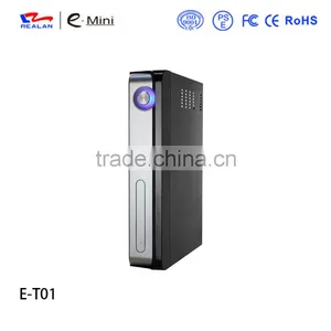 Realan Vertical Horizontal Mini ITX Micro ATX PC Gaming Case T02 With Power Supply (SGCC 0.6mm, 2.5"/3.5"HDD) thumbnail-1