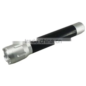 Aluminium Alloy Flashlight 2AA Battert High Lumen With Convex Lens thumbnail-1