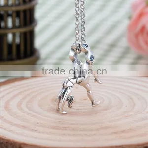 New Jewelry Dancing Lady Sterling Silver Dangle Charms S007 thumbnail-2