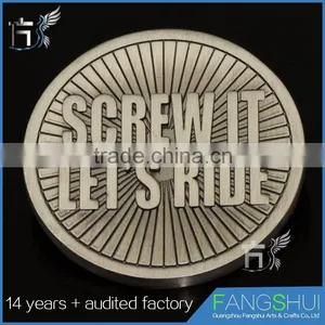 Custom Masonic Collectible Coins Stainless Steel Coin Bezels Newest for Sale thumbnail-1