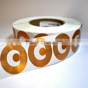 Factory Direct Transparent Sale Eas Soft Label 40*40 rf Soft Label Tag for Clothing Shop thumbnail-1