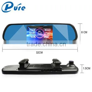 Newest 5.0 Inch Car DVR Dash Camera 1080 Dual Camera Black Box Car DVR Camera With Wifi/FM/Bluetooth Speaker thumbnail-6